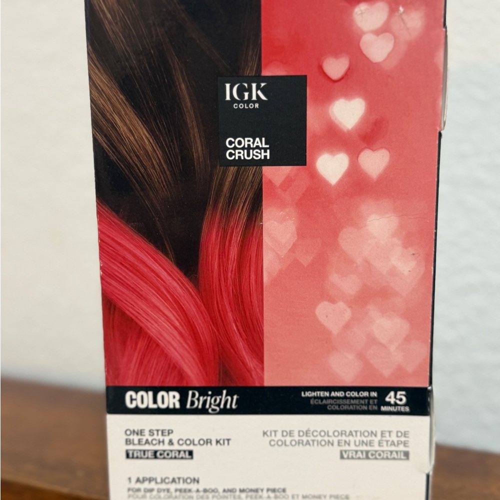 GK Coral Crush Hair Color Kit